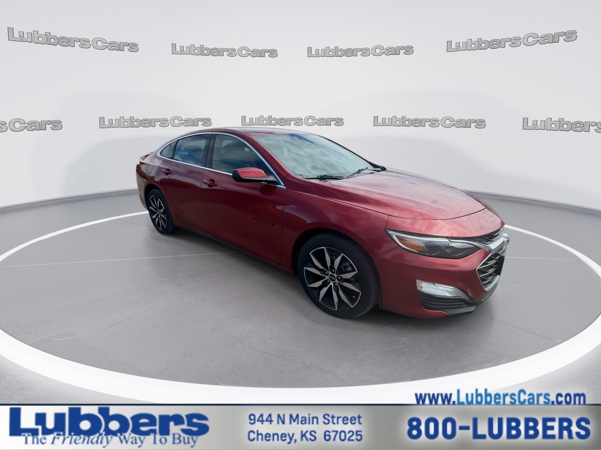 Used 2020 Chevrolet Malibu RS with VIN 1G1ZG5STXLF135455 for sale in Cheney, KS