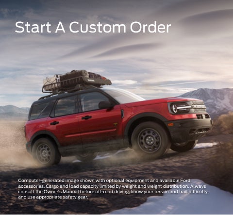Start a custom order | Lubbers Brothers Ford in Cheney KS